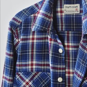 Chaps Oversized Plaid